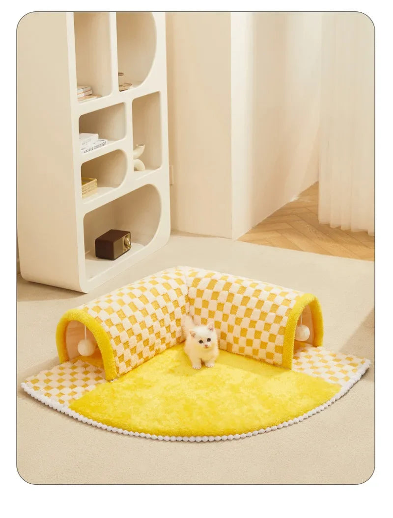 Interactive Cat Play Tunnel